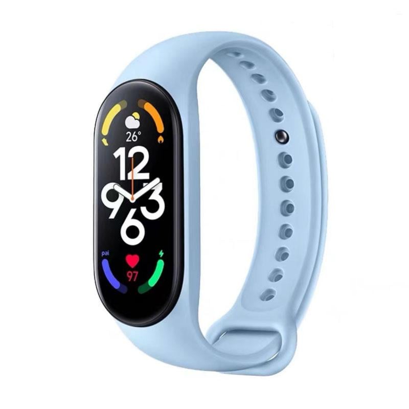 Ремінець Xiaomi Mi Band 7 силіконовий Світло-блакитний (M2142AS1 BHR6111CN)