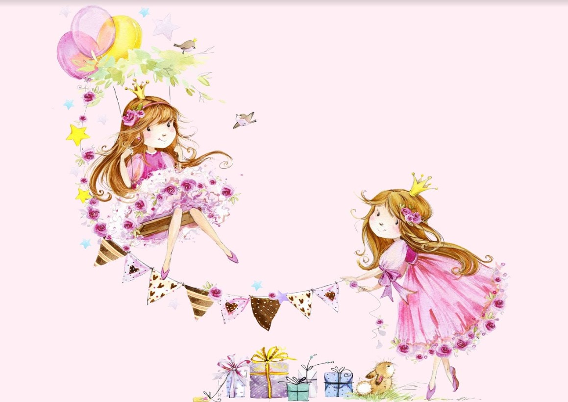 Фотообои WS Wallpaper Принцессы 370x263 см (513)