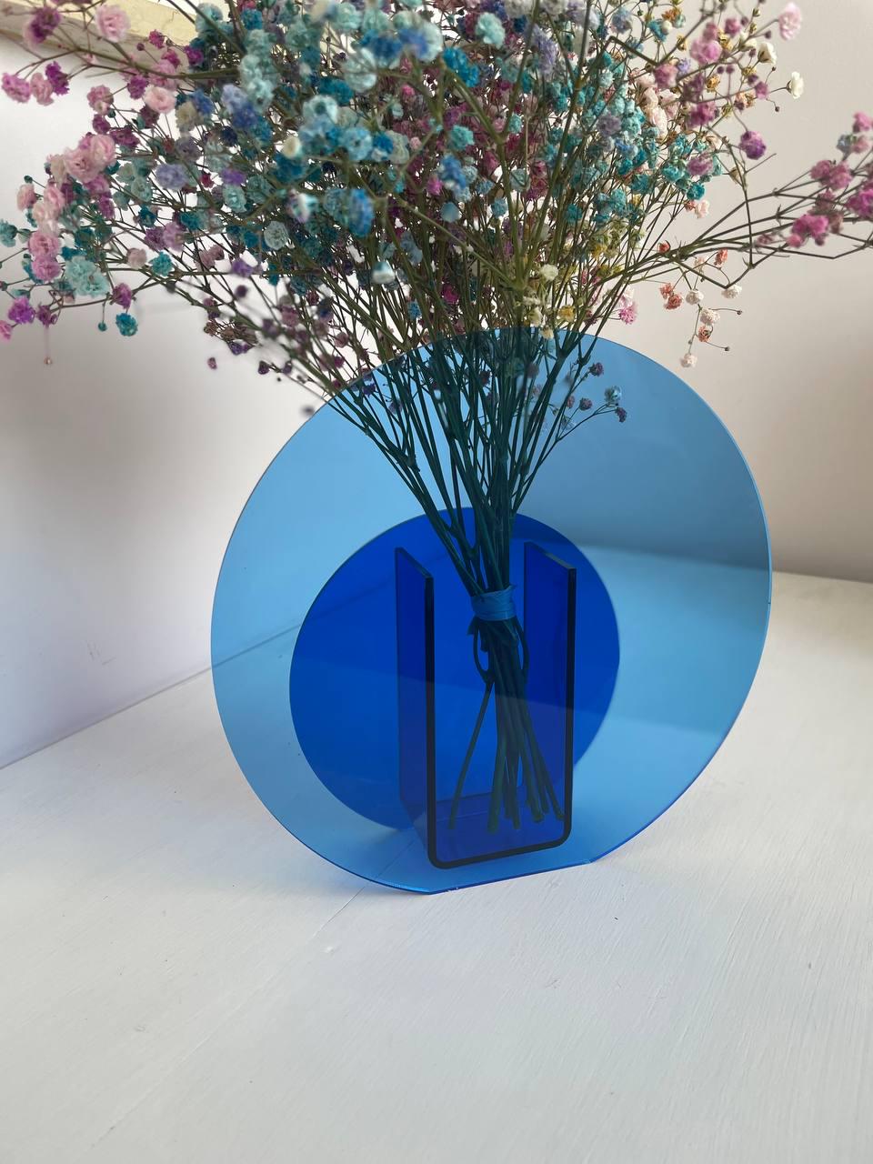 Ваза декоративная пластиковая (AWN-00448) - фото 2 Ваза декоративная пластиковая (AWN-00448) - фото 2