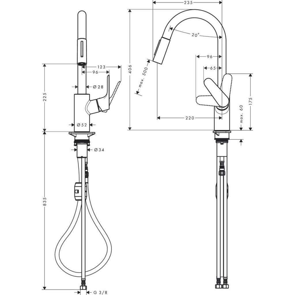 Змішувач Hansgrohe Focus (m339644) - фото 5