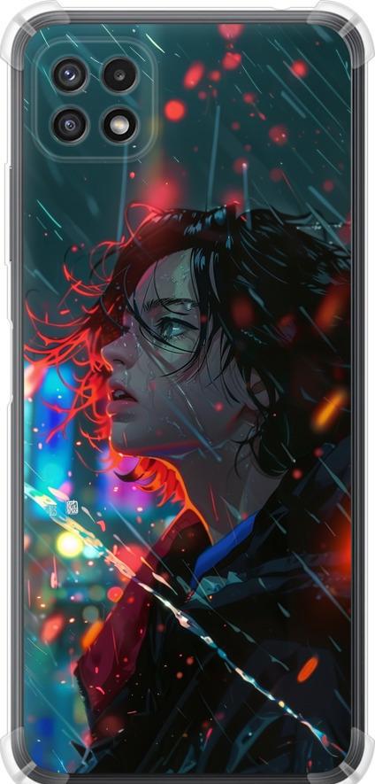 Чехол на Samsung Galaxy A22 5G A226B Ночные огни (6096sp-2581-42517)