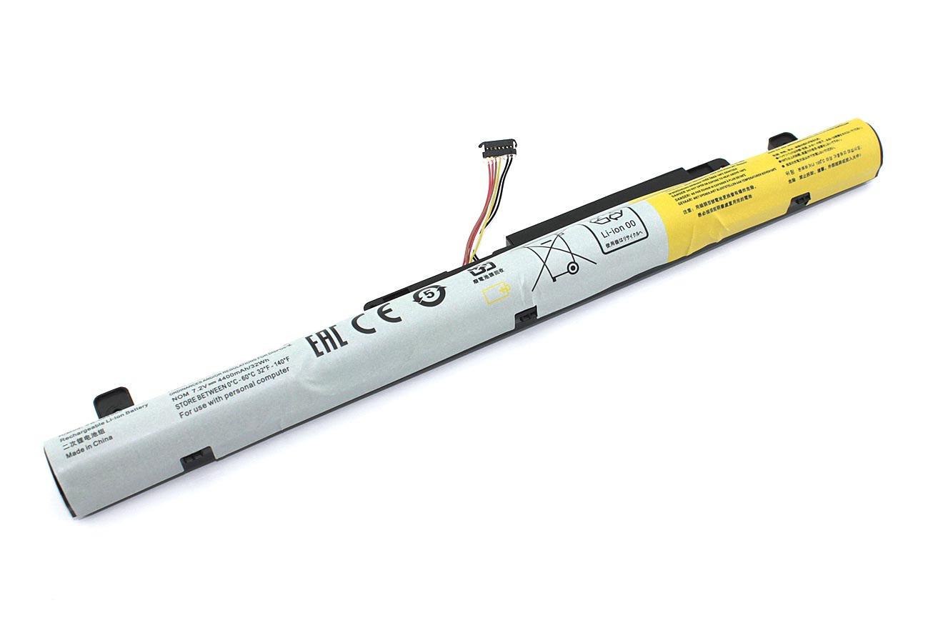 Аккумулятор для ноутбука Lenovo L13L4A61-2S2P Flex 2 14 7.2V 4400 mAh OEM Black