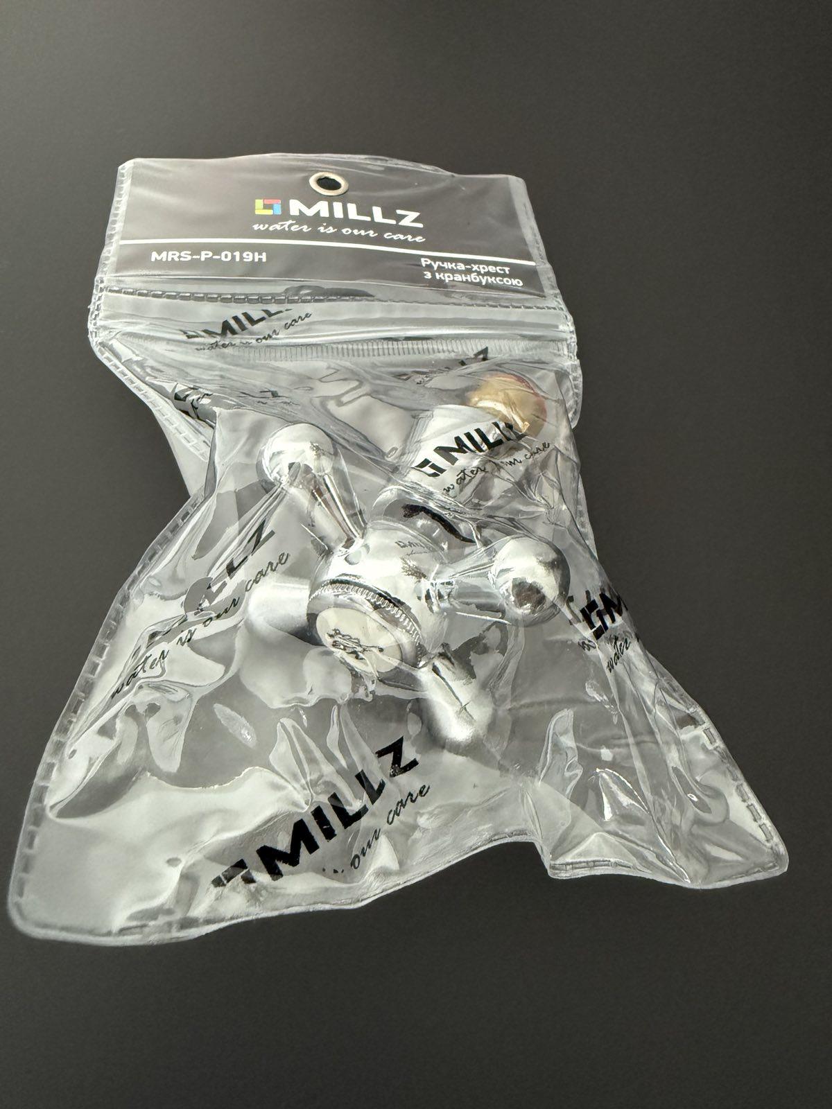 Ручка-крест MILLZ P-019H HOT с кранбуксой (00-00009096) - фото 3