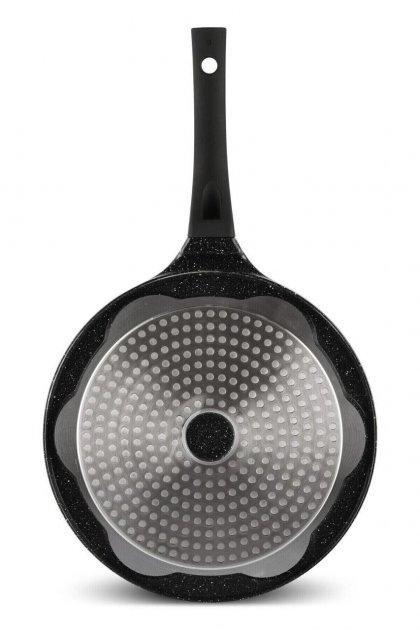 Сковорода гриль Edenberg 27 см з мармуровим покриттям (EB-7518) - фото 2 Сковорода гриль Edenberg 27 см з мармуровим покриттям (EB-7518) - фото 2