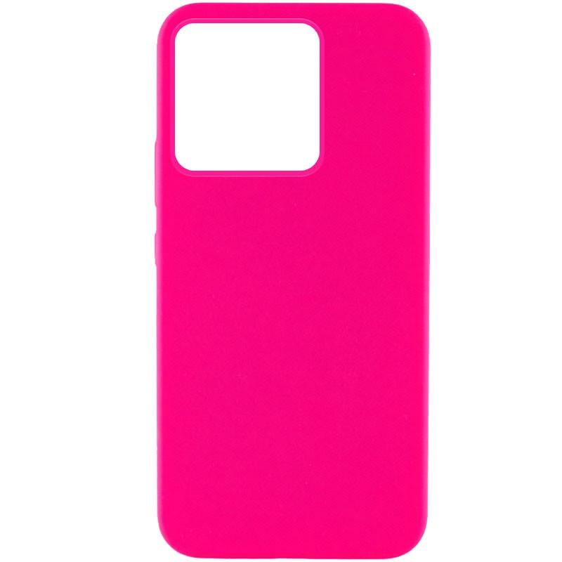 Противоударный чехол Silicone Cover Lakshmi (AAA) для Xiaomi 14 Pro Розовый / Barbie pink