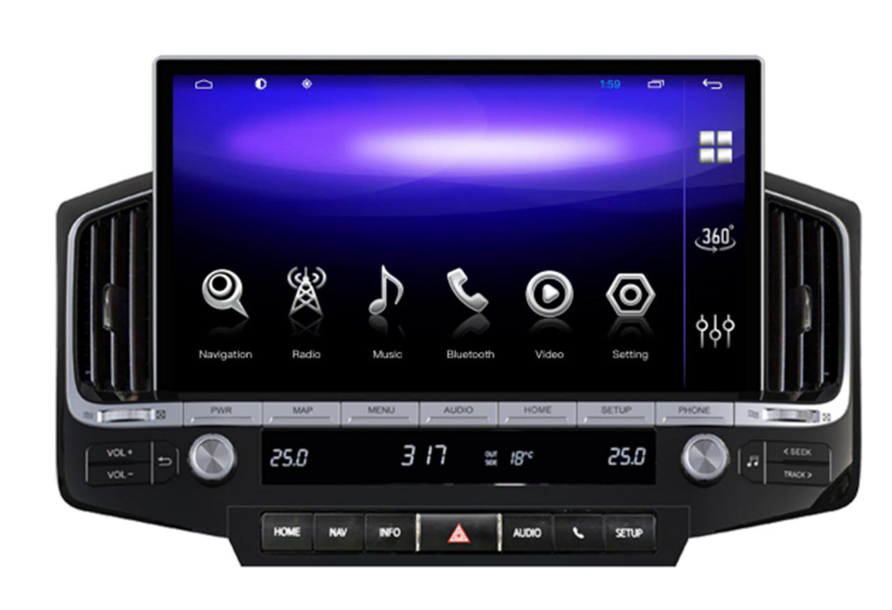 Автомагнитола штатная Torssen для Toyota LC200 2016-2021 г. TOP JBL +360SU + 6/128 64 GB 13,3" (202304653)