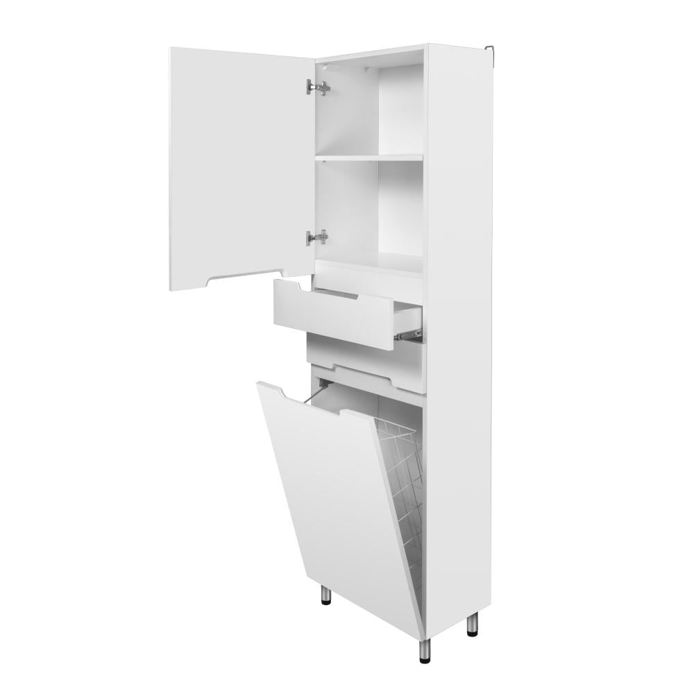 Пенал для ванної кімнати Вісла 50 лівий з кошиком (26675285)