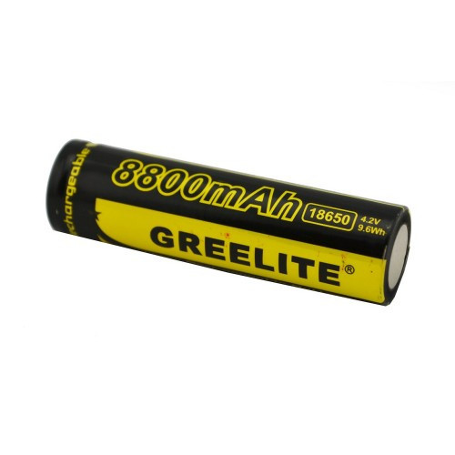 Аккумуляторная батарея Li-ion Greelite 18650-8800 mAh 4,2V 9,6W 2 шт. (0ec5f3c8)