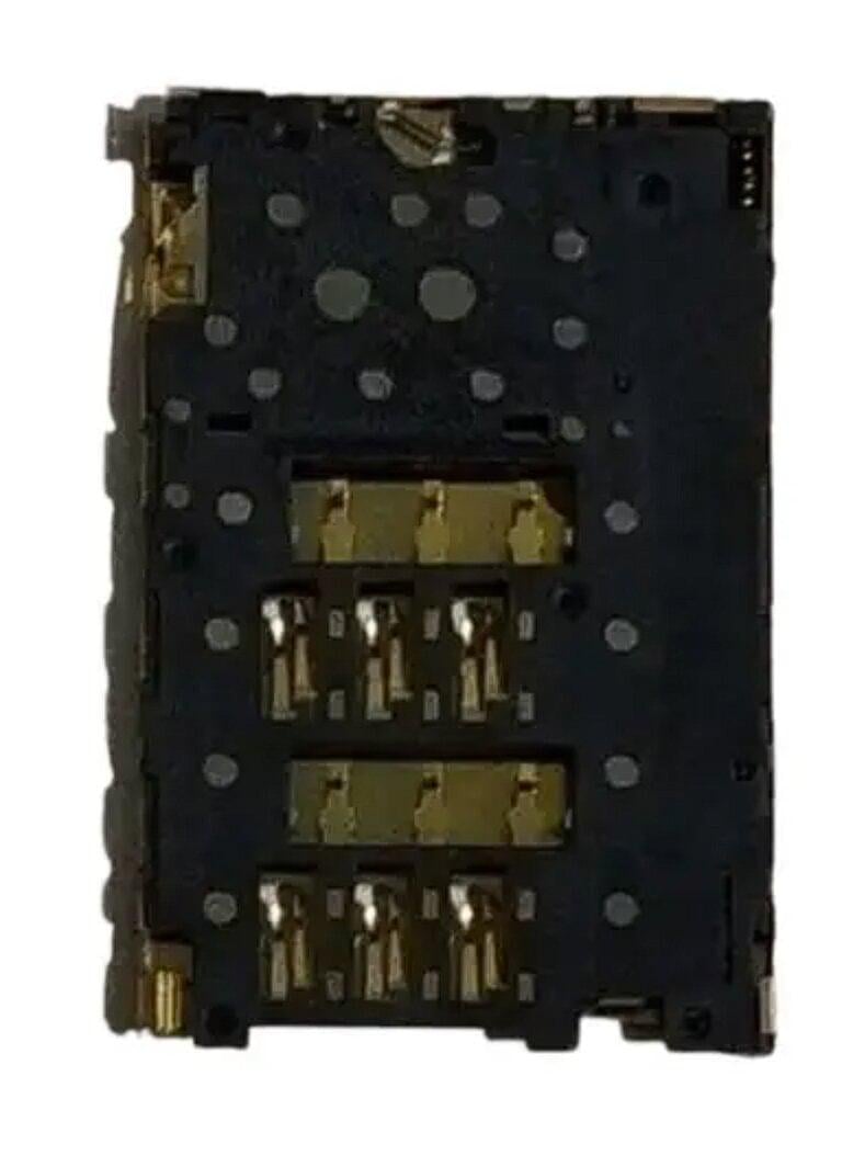 Коннектор SIM-карты для Nokia C2-03 X2-02 (000019046)