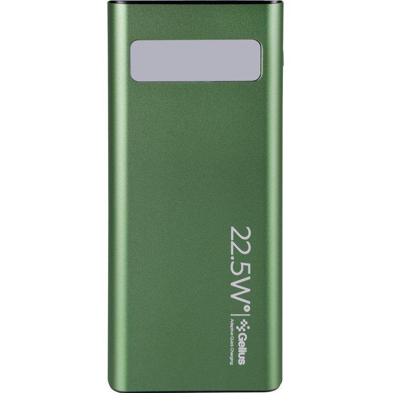 Повербанк Gelius Lightstone GP-PB300i 20000 mAh QC+PD 22,5W Green (99033) - фото 8 Повербанк Gelius Lightstone GP-PB300i 20000 mAh QC+PD 22,5W Green (99033) - фото 8