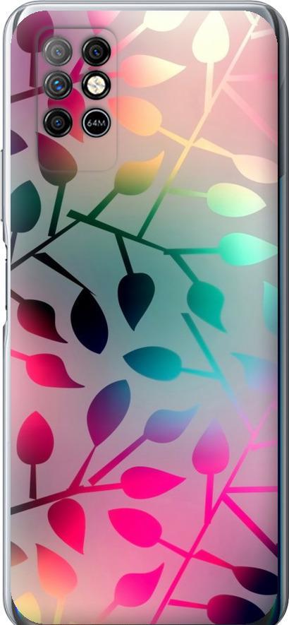 Чехол на Infinix Note 8 Листья (2235u-2710-42517)