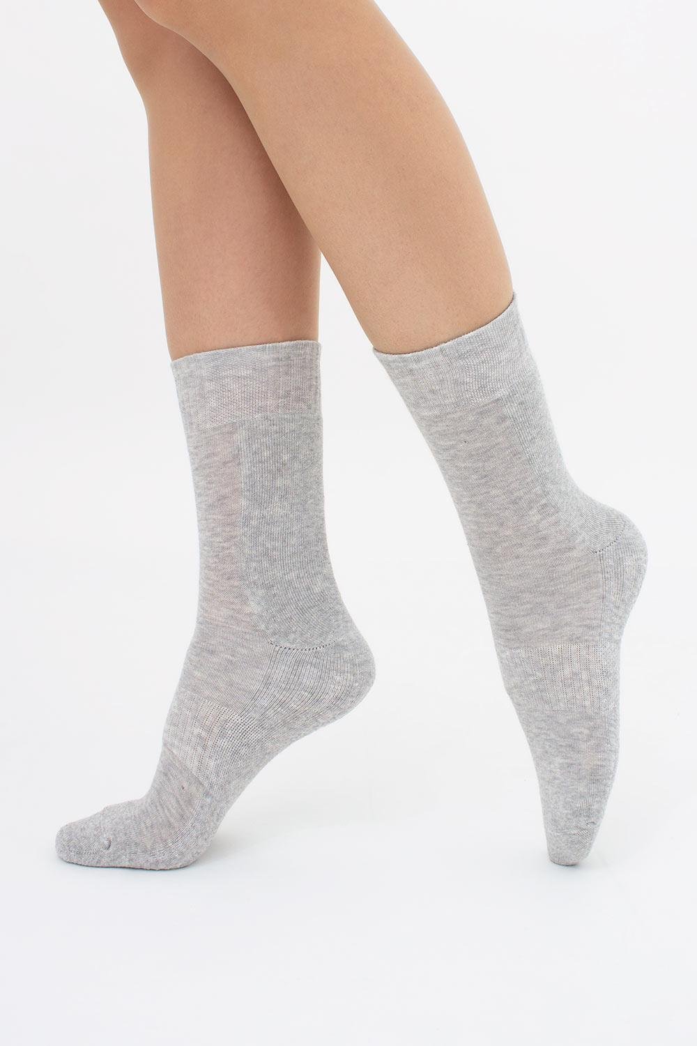 Шкарпетки жіночі класичні з махровою стопою Giulia WS3 TERRY SPORT 006 р. 36/40 Grey/Silver melange (30668167)
