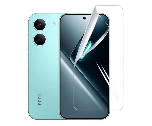 Пленка гидрогелевая Hydrogel Film для Xiaomi Poco X8 Pro Transparent