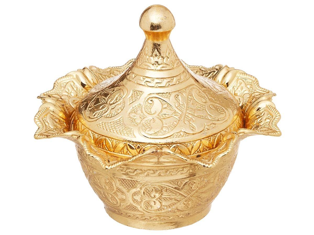 Сахарница  роза Acar 13х9 см Золотой (S-A208SA)