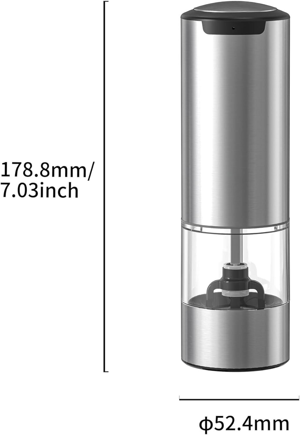 Мельниця для специй аккумуляторная Zally Q-37A - фото 2 Мельниця для специй аккумуляторная Zally Q-37A - фото 2