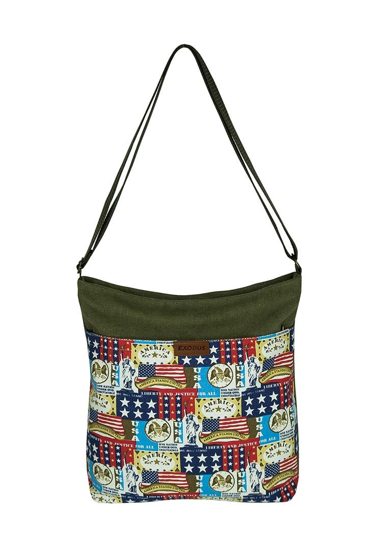 Сумка через плечо Exodus America P0202EX882 Зеленый (P0202EX882)