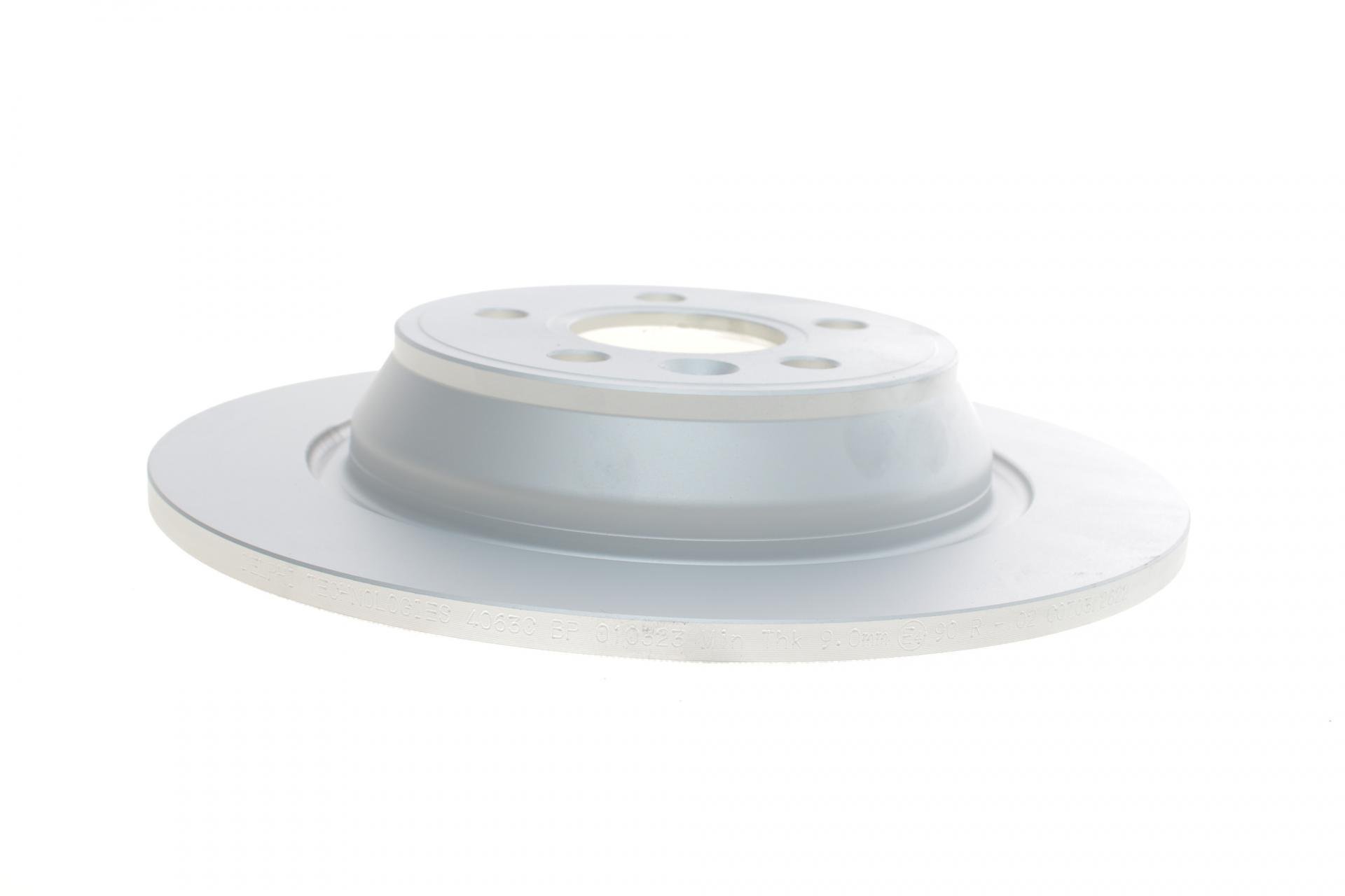 Диск гальмівний задній DELPHI Ford Focus/Galaxy/Kuga/Mondeo 08 з покриттям повний 302x11 мм комплект 2 шт. (BG4063C DELPHI)