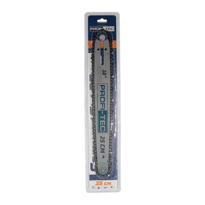 Шина та ланцюг PROFI-TEC CompactCut 25 см 1/4″ 53 ланки 26 зубів (007655)