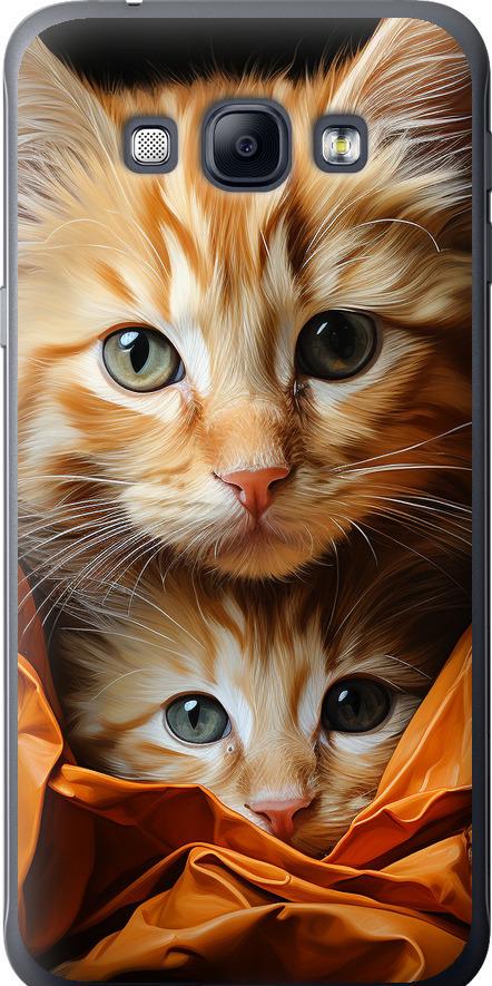 Чехол на Samsung Galaxy A8 A8000 Котики 2 (5664u-135-42517)