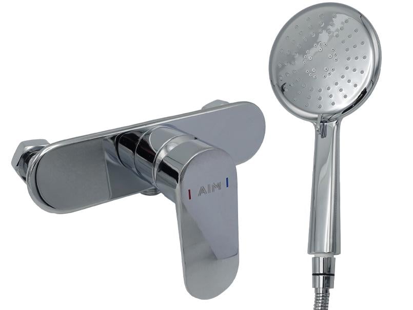 Змішувач для душової кабіни AiM DG01240 Chrome