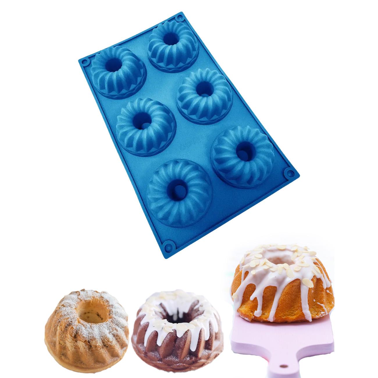 Форма силиконовая на планшете Profsil 28,3x17,2 см Голубой (1851796143) - фото 6