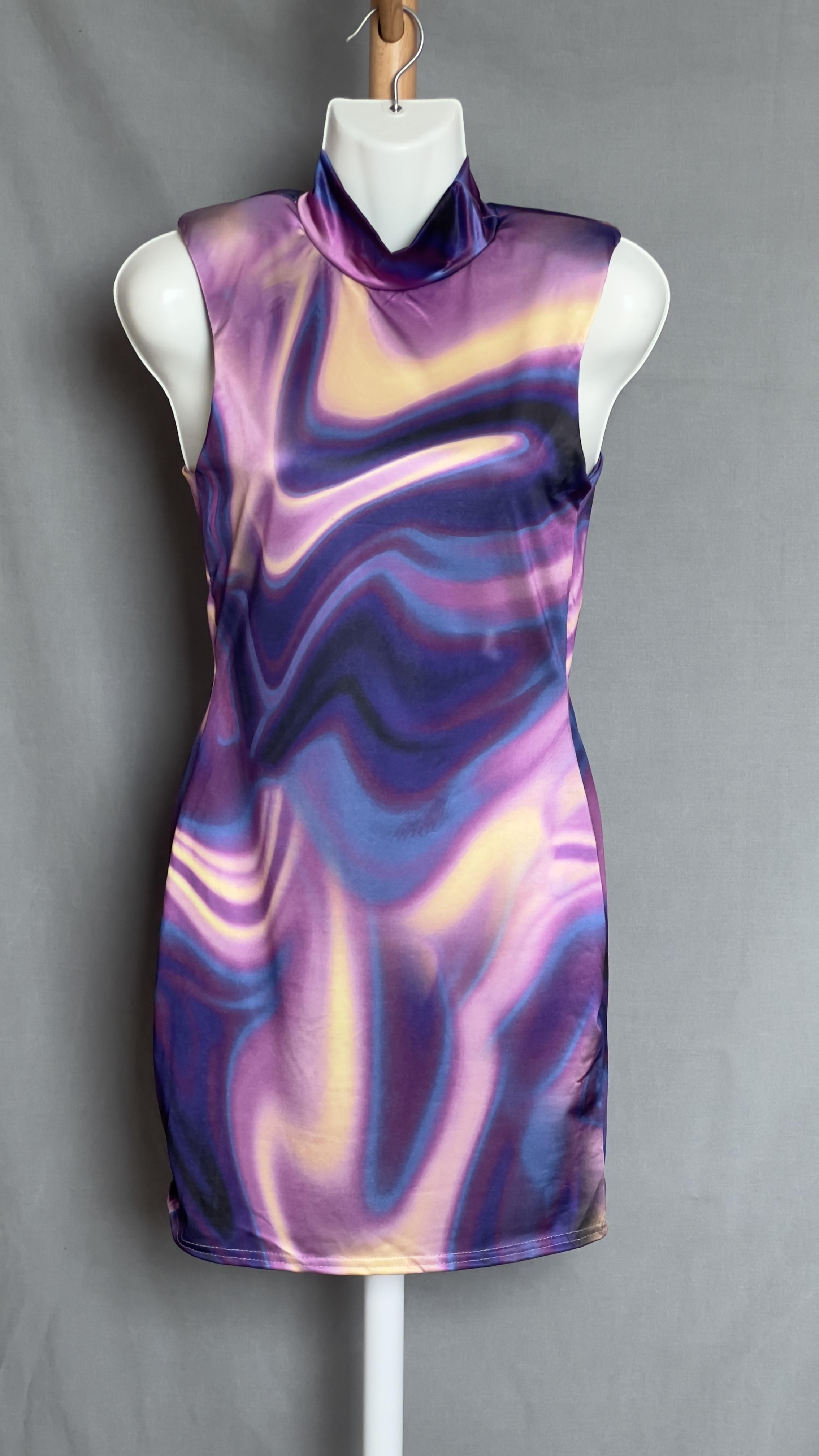 Сукня CARLI BYBEL x MISSGUIDED бодікон без рукавів M Різнокольоровий (1761138)