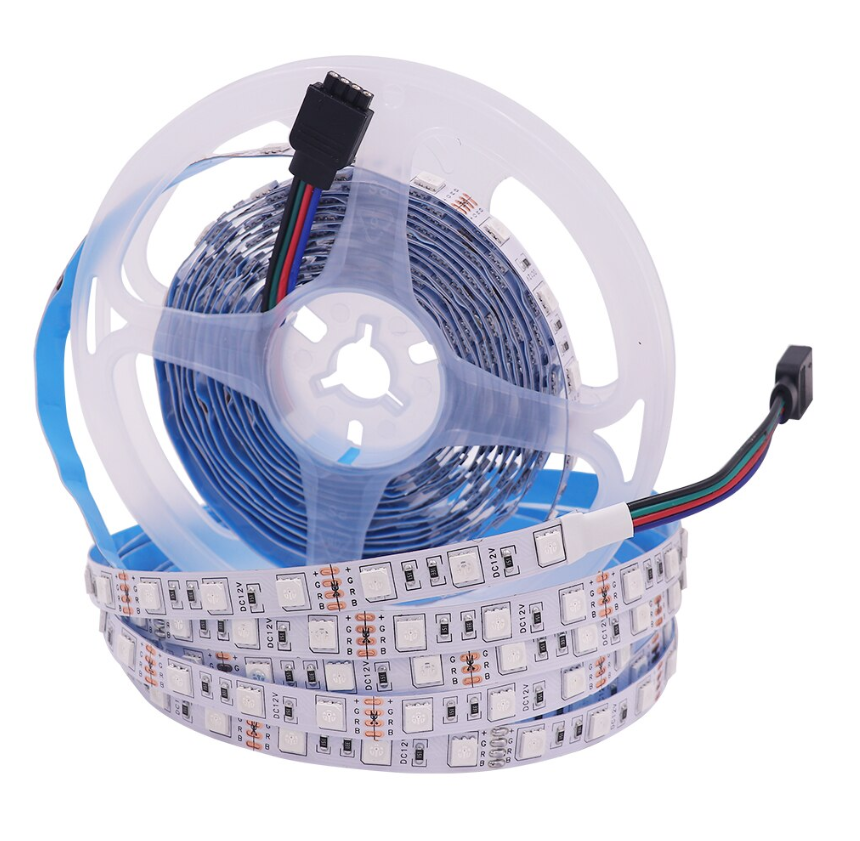Світлодіодна стрічка RGB 12V 60 світлодіодів (28141)