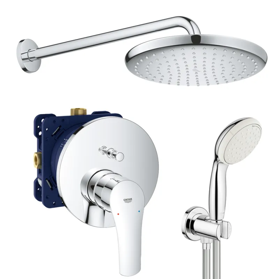 Душевая система скрытого монтажа со смесителем Grohe Eurosmart Tempesta 250 (UA26416SC3)