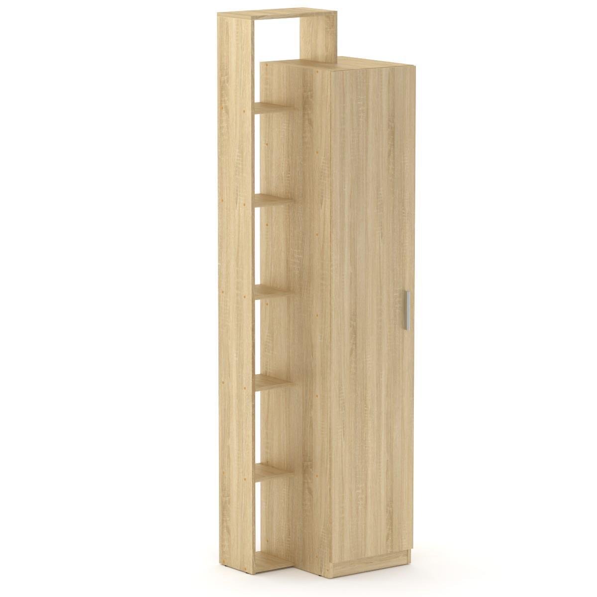 Шафа з полицями для одягу Компаніт Шкаф-8 Дуб Сонома