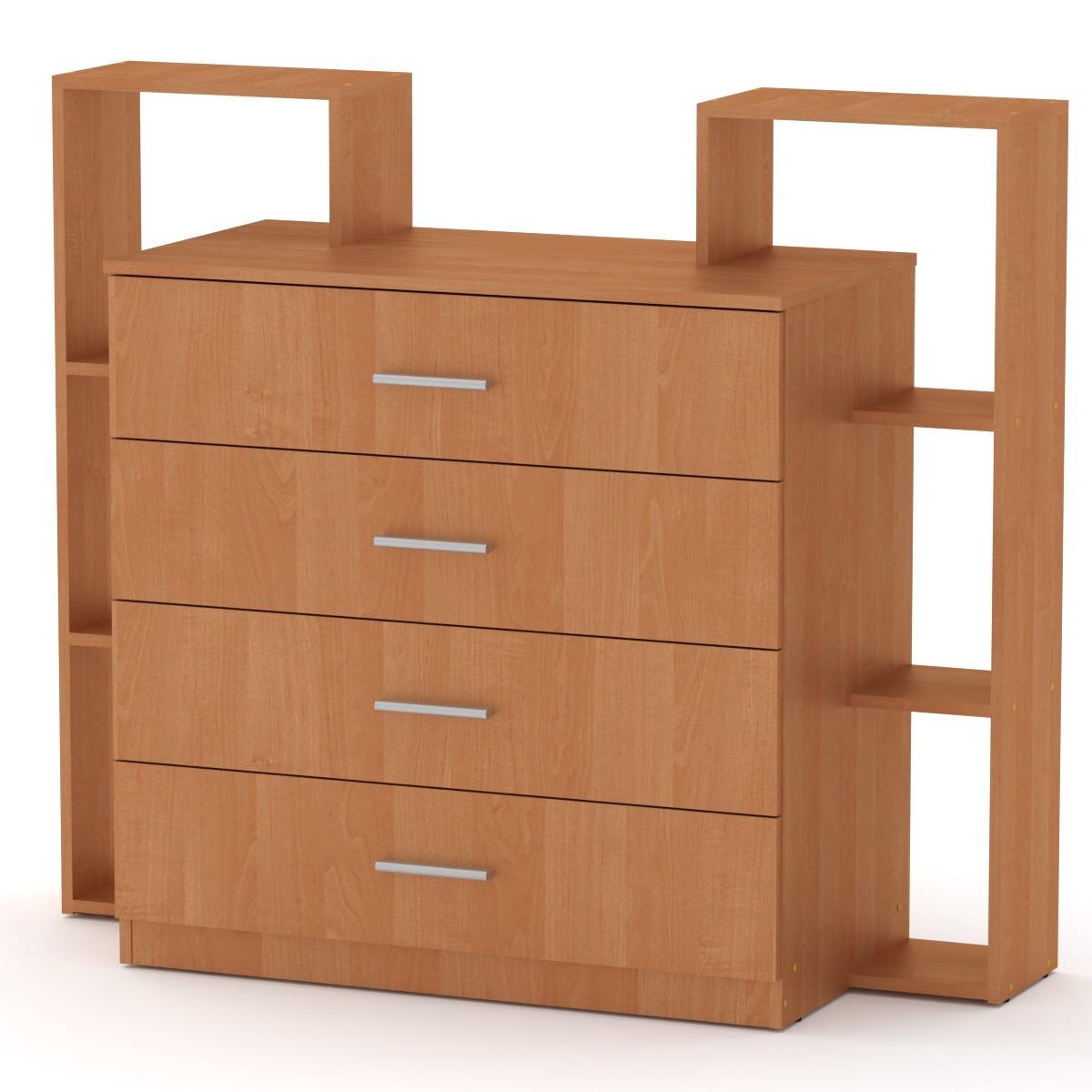 Комод Компаніт-4-2 Вільха (431_komp_V_NM) - фото 1 Комод Компаніт-4-2 Вільха (431_komp_V_NM) - фото 1