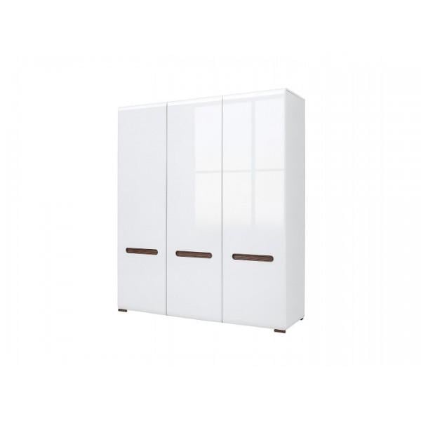 Шкаф распашной для дома Gerbor SZF3D/21/18 1800х2100х570 мм Белый (5544)