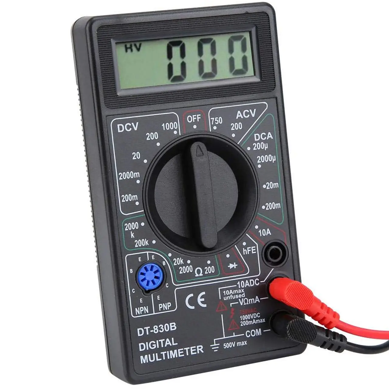 Мультиметр цифровой DT-830B универсальный (32395016)