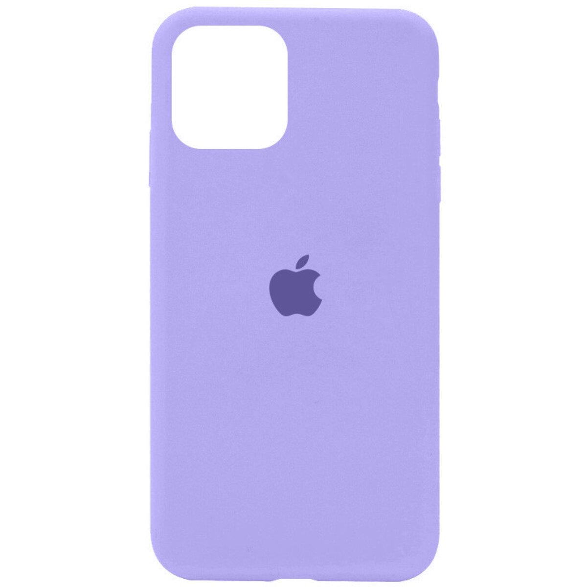 Протиударний чохол Silicone Full Case AA Open Cam для Apple iPhone 11 Pro Elegant Purple
