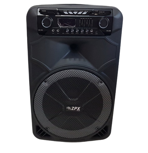 Акустична система акумуляторна XPRO 7766 150 Вт USB/SD/FM радіо/Bluetooth/мікрофон/ДК (ZPX 7766)
