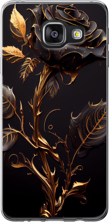 Чехол на Samsung Galaxy A3 (2016) A310F Роза 3 (5552t-159-42517)