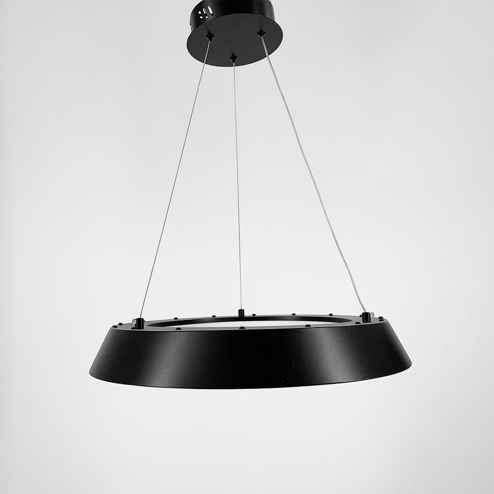 Светильник led круглый подвесной пульт (1015-500 P BK)