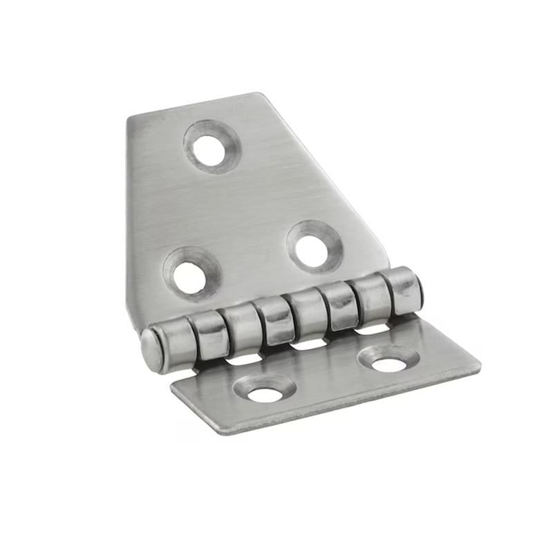 Петля несиметрична Metalvis нержавіюча сталь 55х40x1,5 мм 1 шт. (NM400NM48041554000)