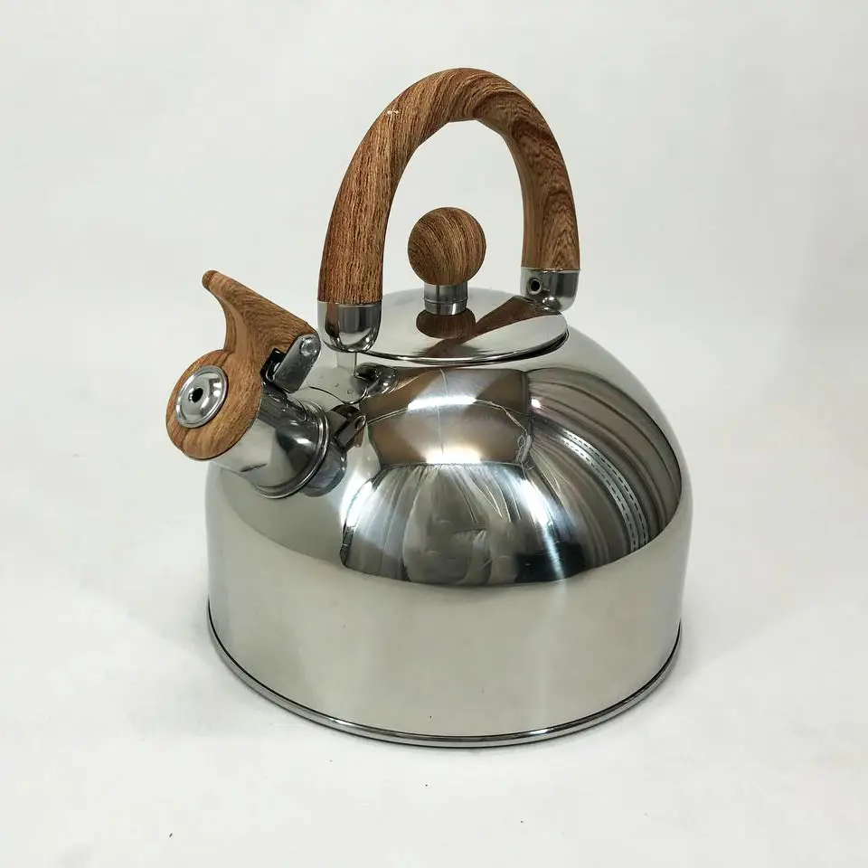 Чайник Unique зі свистком UN-5302 2,5 л Коричневий (8-6-5057724)