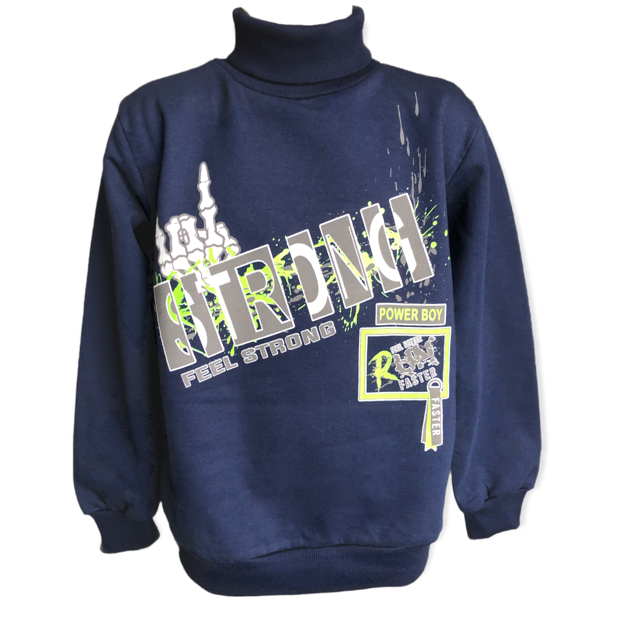 Водолазка для мальчика Strong р. 140 Темно-синий