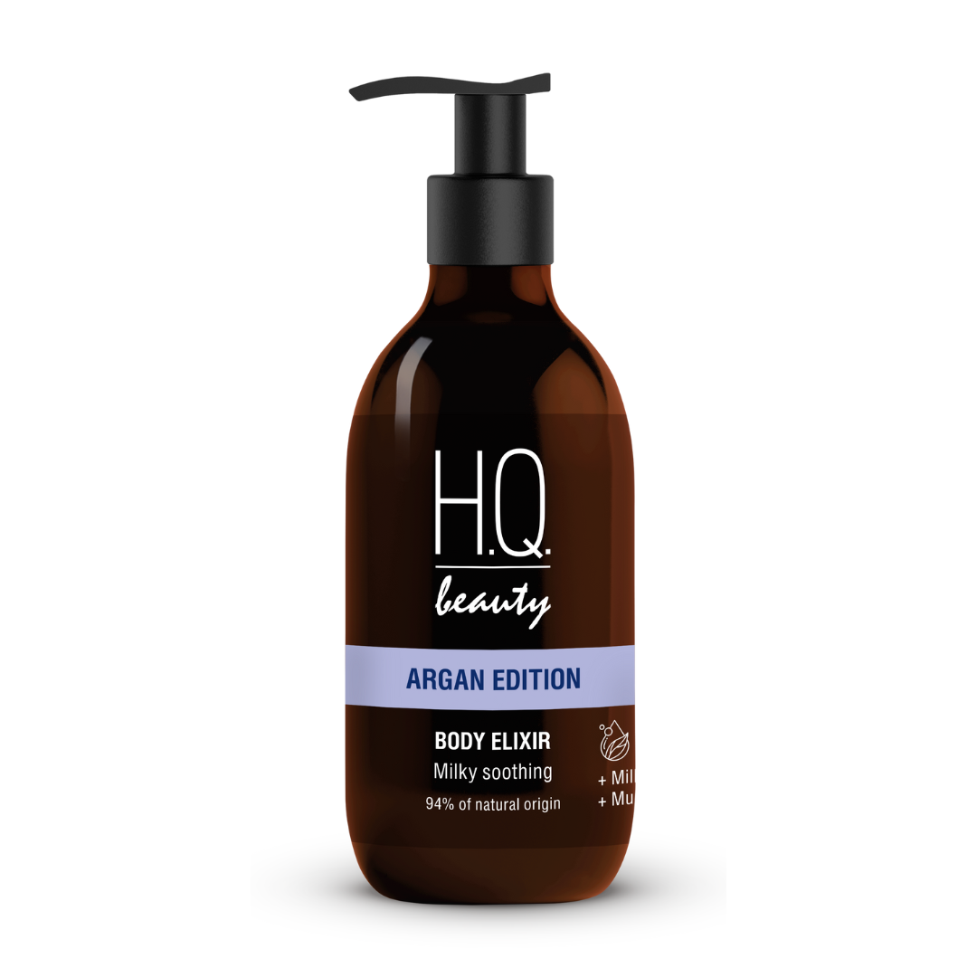 Эликсир для смягчения тела H.Q.Beauty Argan Edition с молочным протеином 250 мл