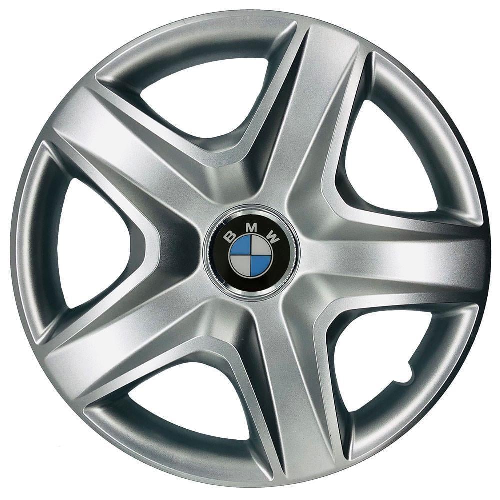 Колпаки SJS 202 с логотипом BMW 4 шт. R14 Серебряный (2654556214)