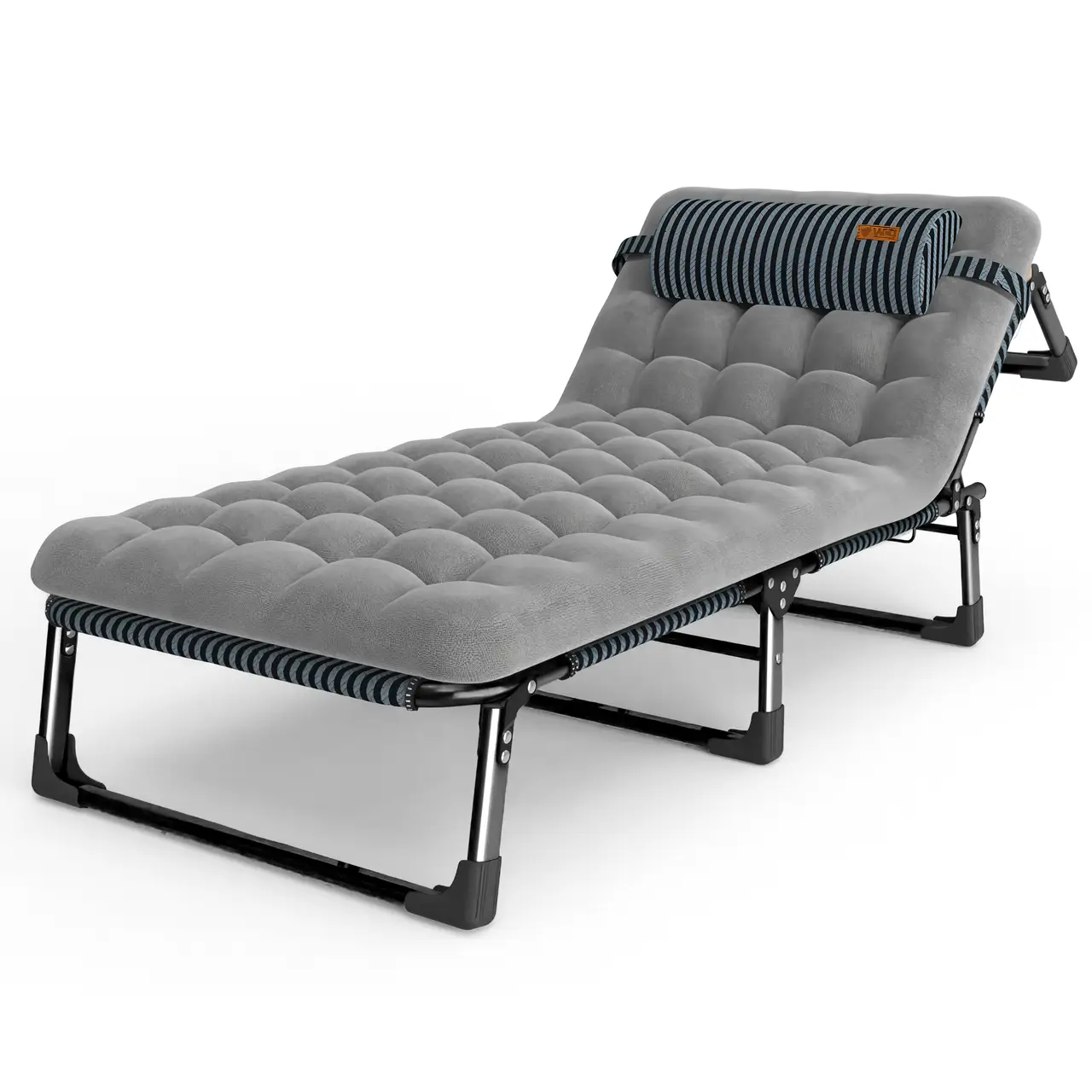 Шезлонг-кровать складная WCG FB-S01PP с матрасом (FB-S01PP-1)