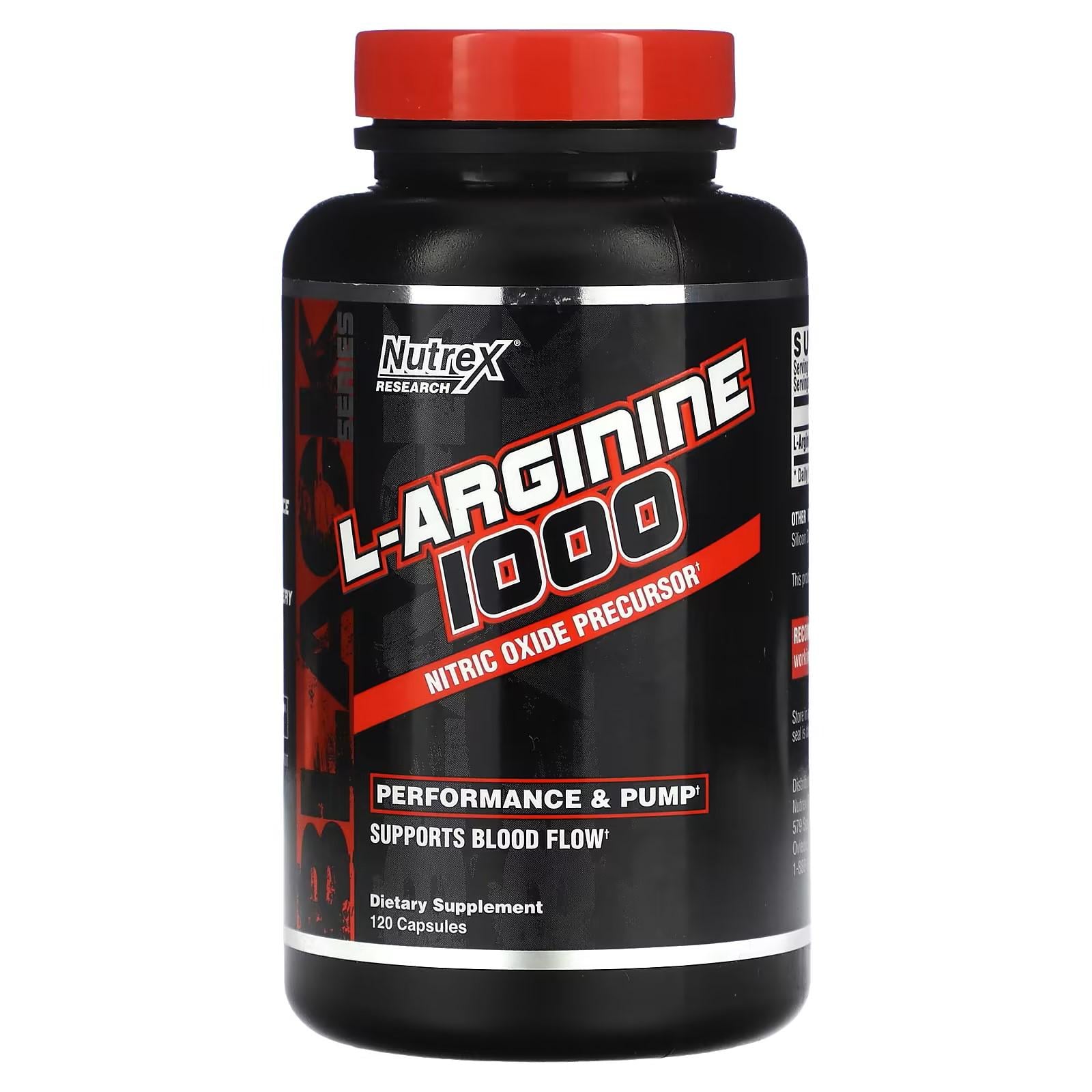 Аргинин Nutrex L-Arginine 1000 120 капс. (00000037822) Аргинин Nutrex L-Arginine 1000 120 капс. (00000037822)