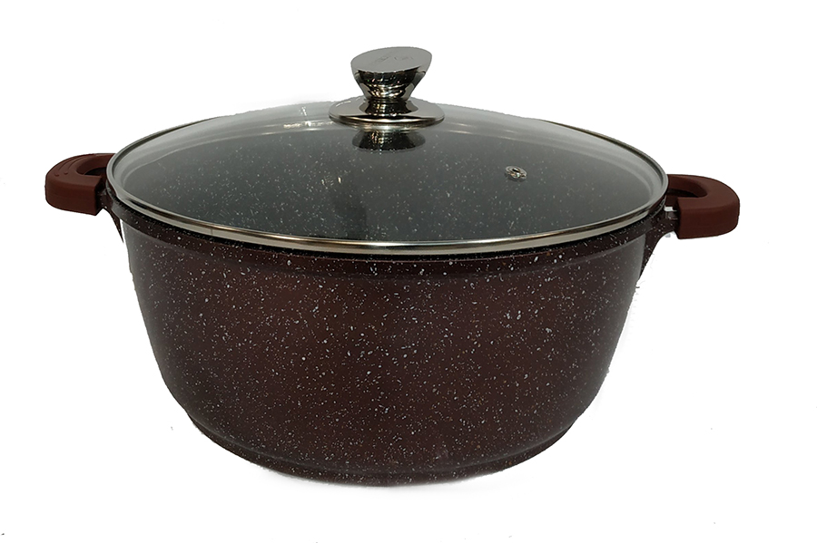 Кастрюля с крышкой Zurrichberg 6,5 л (ZBP-7095 Burgundy)