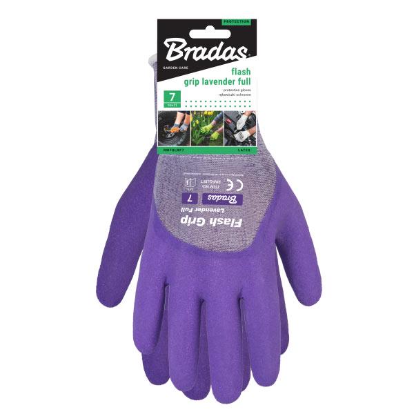 Перчатки защитные Bradas Flash Grip Lavender Full р. 7 (RWFGLRF7) - фото 2