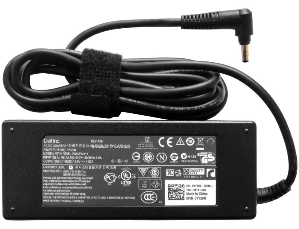 Блок питания для ноутбука Dell Vostro 5460,/5470/5480/5560 90W 19.5V 4.62А 4,0x1,7 мм (03044)