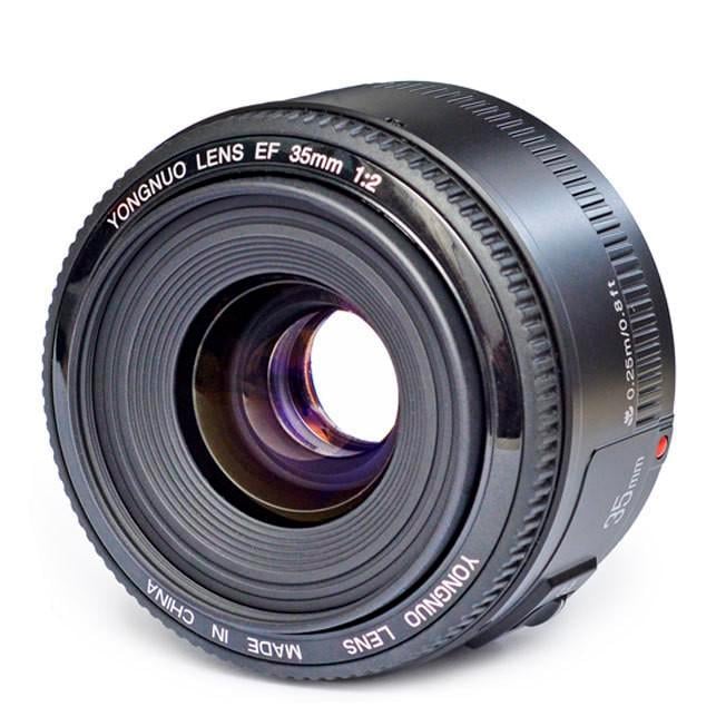Объектив Yongnuo YN f/2,0 для Canon D 35 мм (183832674)