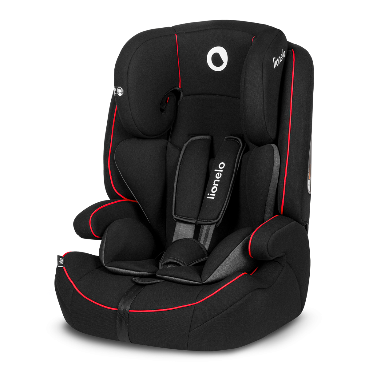 Автокресло детское Lionelo Nico Black/Red