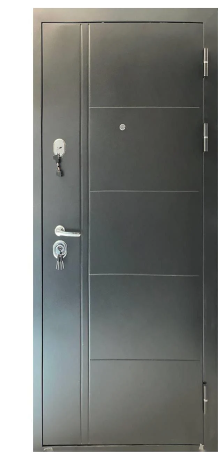 Дверь входная Троя металл/МДФ Серебро светлое (1642) Дверь входная Троя металл/МДФ Серебро светлое (1642)