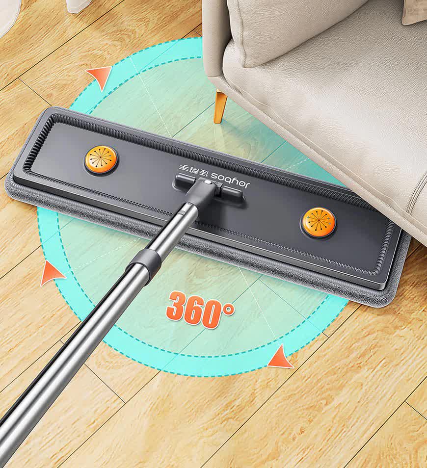 Набір швабра та відро з віджимом Joybos Z86 (23711207) - фото 8